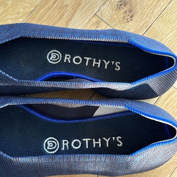 Rothy’s the Point Navy Ballet Flats - Size 9 - Picture 4 of 8